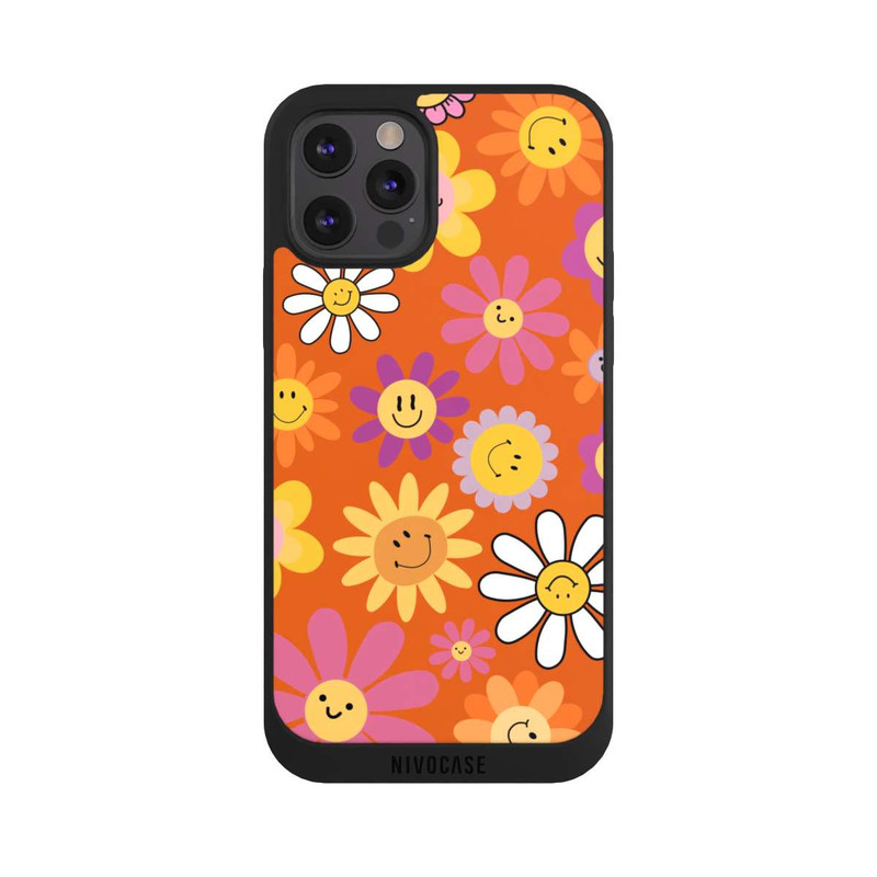 iPhone 12 Pro Max NIVOpure Smiles Orange Flowers