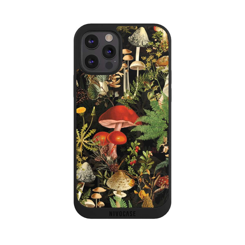 iPhone 12 Pro Max NIVOpure Différents champignons dans la forêt