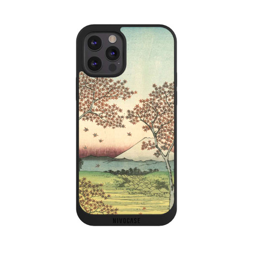 Apple iPhone 12 Pro Max NIVOpure Colline du crépuscule à Meguro Utagawa Hiroshige