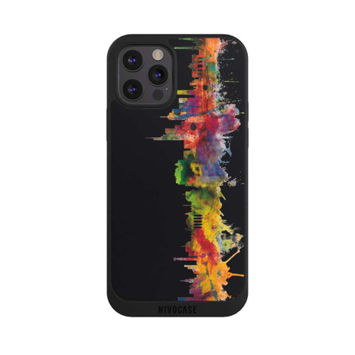 Apple iPhone 12 Pro Max NIVOpure Ligne d'horizon de Berlin Noir