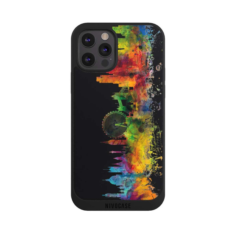 iPhone 12 Pro Max NIVOpure Londres Angleterre Skyline Noir