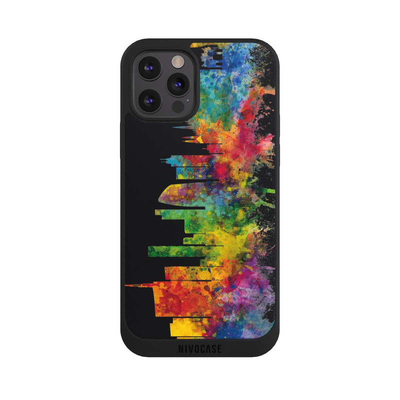 iPhone 12 Pro Max NIVOpure Milan Italie Skyline Noir