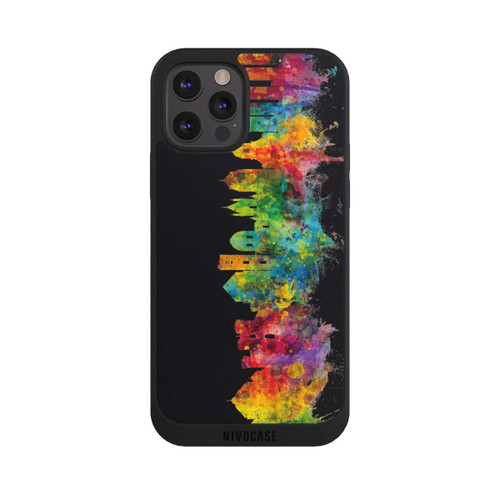 Apple iPhone 12 Pro Max NIVOpure Naples Italie Skyline Noir