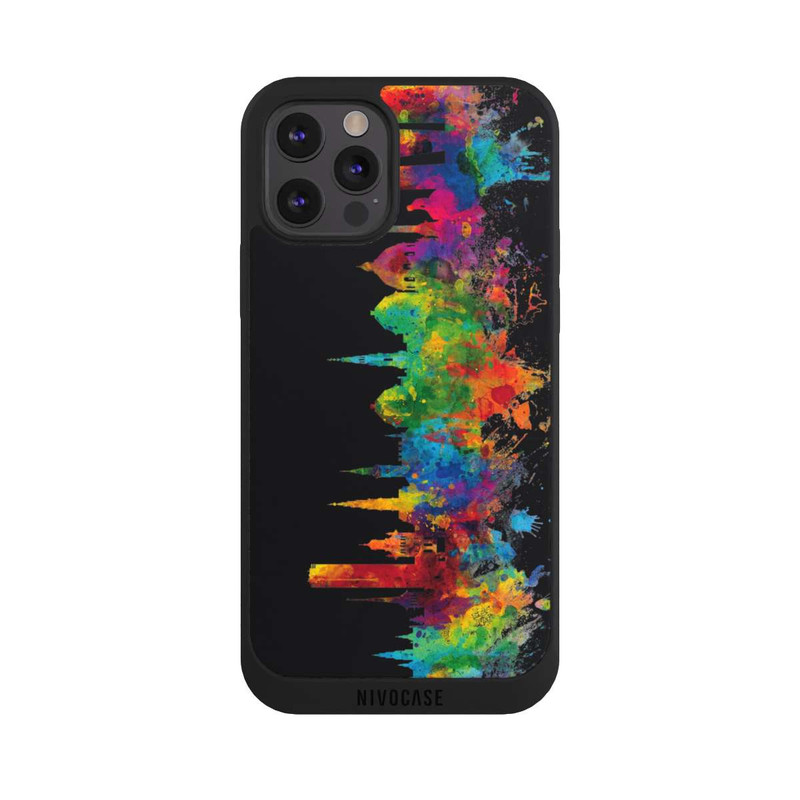 iPhone 12 Pro Max NIVOpure Copenhague Danemark Ligne d'horizon Noir