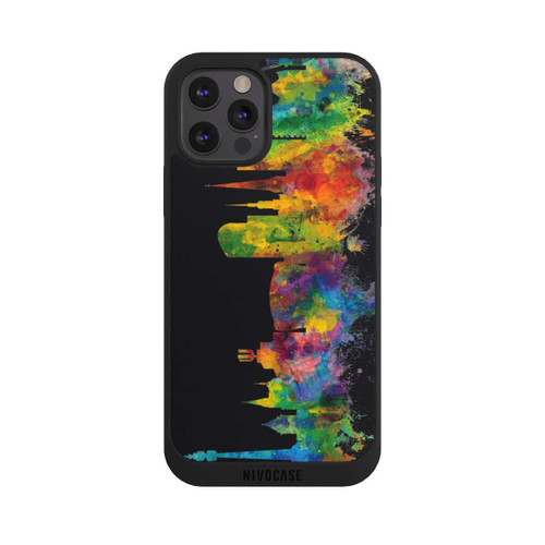 Apple iPhone 12 Pro Max NIVOpure Dortmund Allemagne Ligne d'horizon Noir