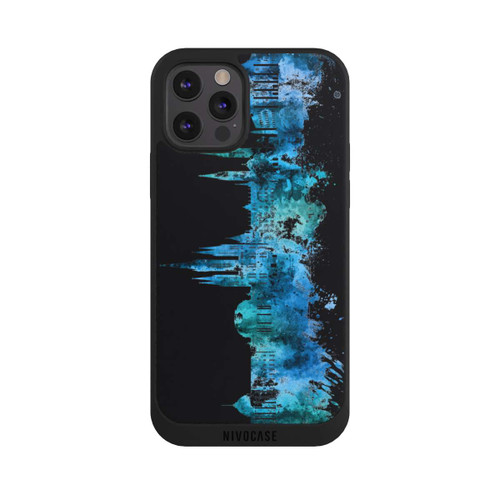 Apple iPhone 12 Pro Max NIVOpure Wiesbaden Allemagne Ligne d'horizon Noir