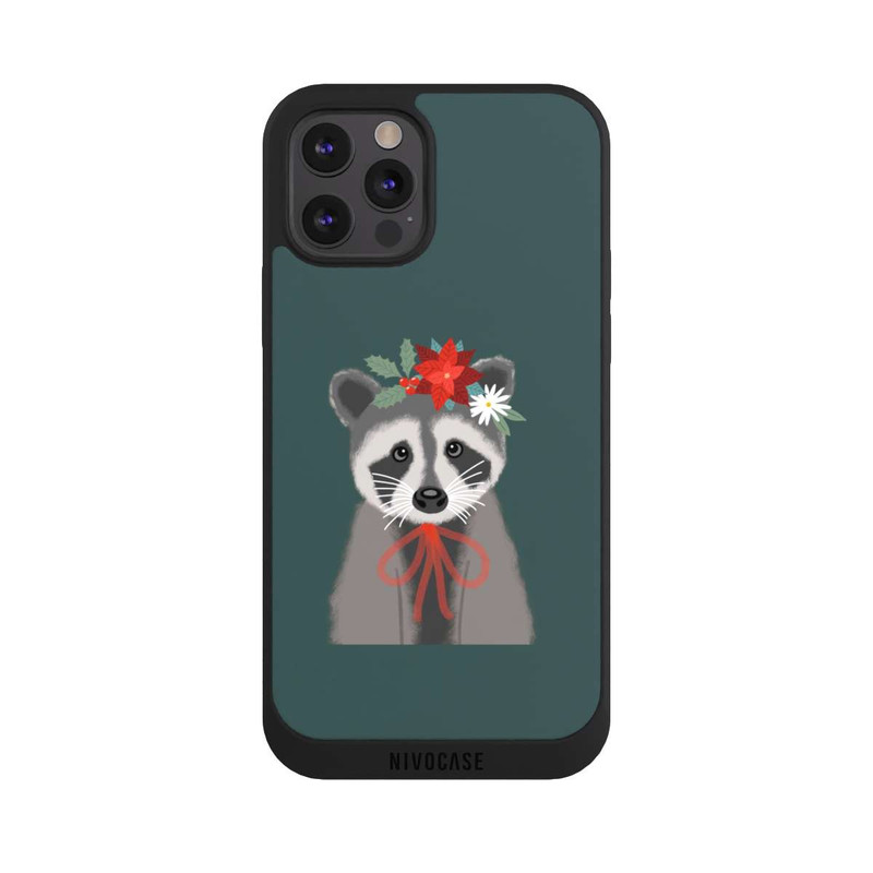 iPhone 12 Pro Max NIVOpure raton laveur de Noël