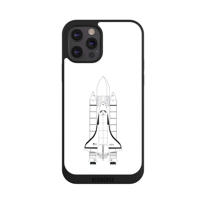 iPhone 12 Pro Max NIVOpure NASA Raumfahrt Weiß