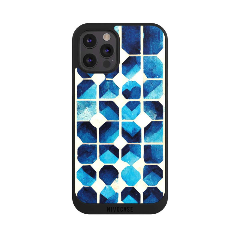 iPhone 12 Pro Max NIVOpure Blaues Muster
