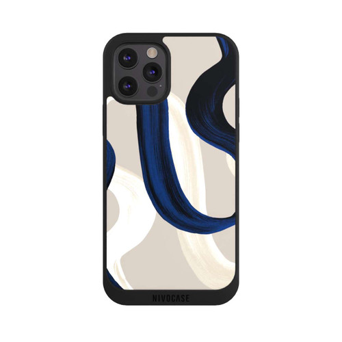Apple iPhone 12 Pro Max NIVOpure Traits de pinceau abstraits 80