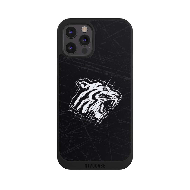 iPhone 12 Pro Max NIVOpure Nürnberg Ice Tigers Logo Grau