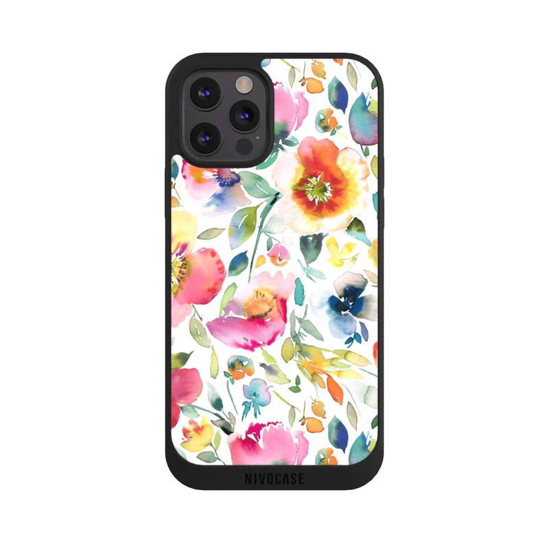 iPhone 12 Pro Max NIVOpure Psychedelic Poppies Multicolor