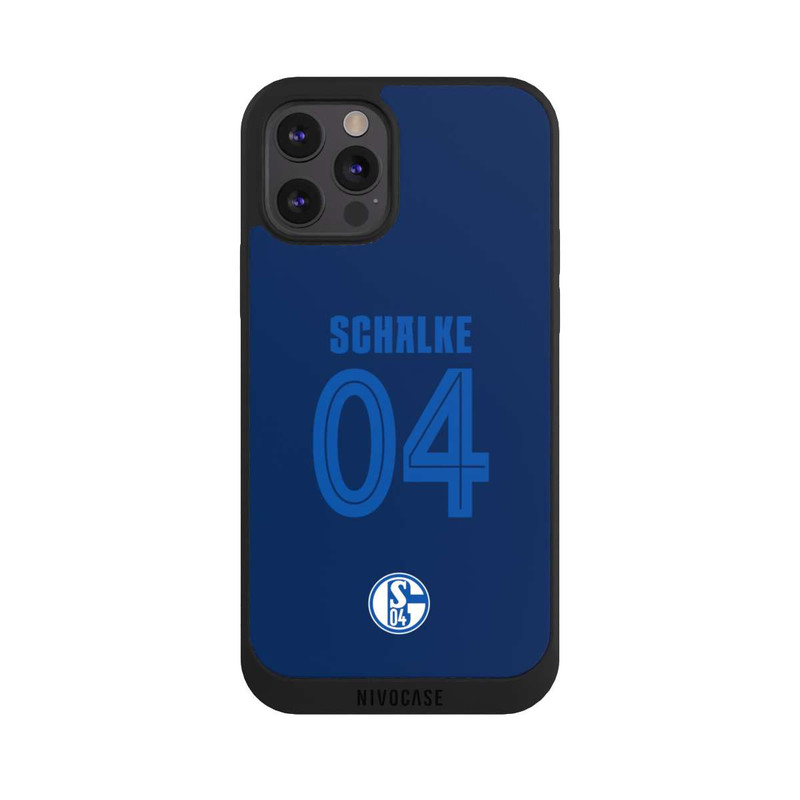 iPhone 12 Pro Max NIVOpure Schalke 04 Dunkelblau