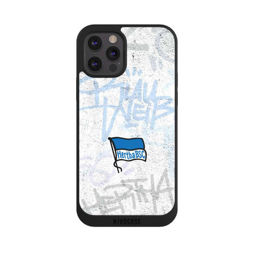 Apple iPhone 12 Pro Max NIVOpure Street Graffiti Grau