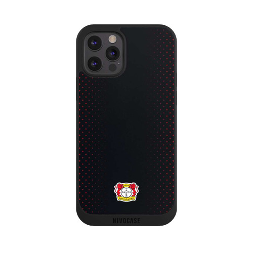 Apple iPhone 12 Pro Max NIVOpure Bayer 04 Leverkusen Schwarz mit Muster