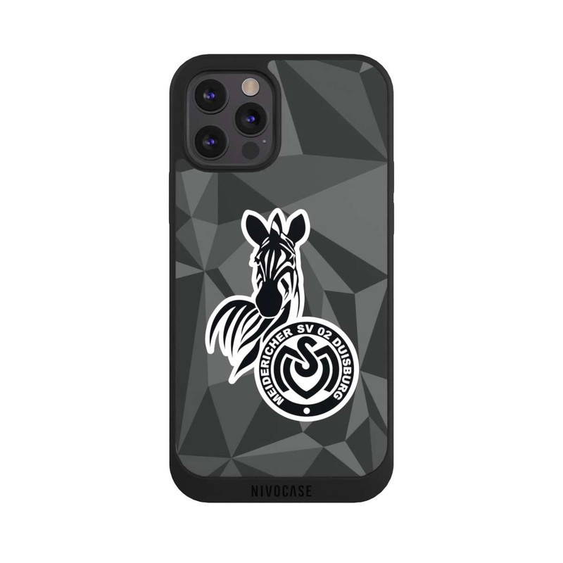 iPhone 12 Pro Max NIVOpure MSV Duisburg Polygon Muster