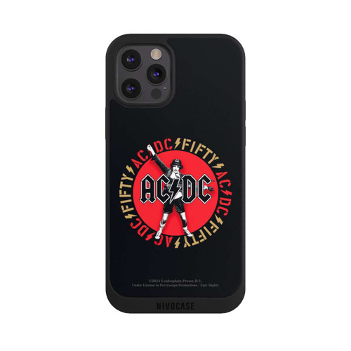 Apple iPhone 12 Pro Max NIVOpure ANGUS EMBLEM RED ACDC
