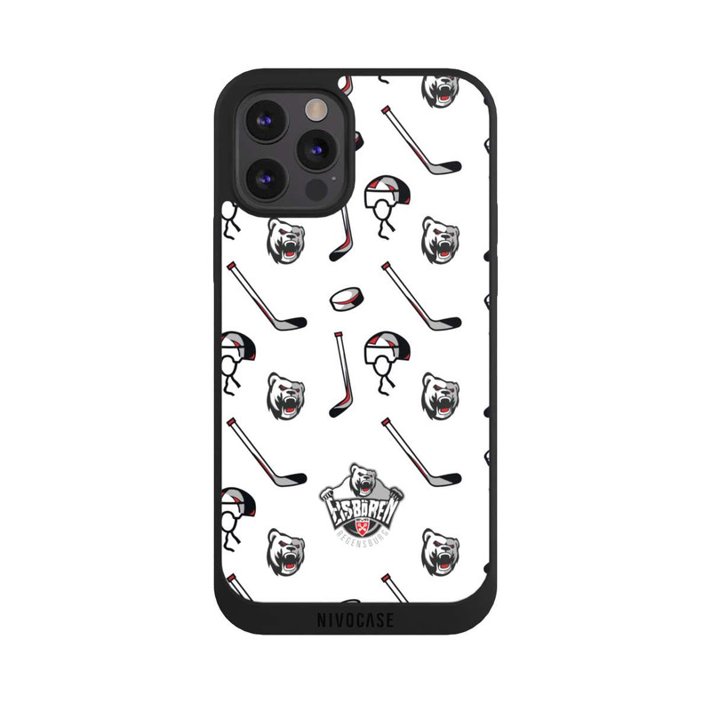 iPhone 12 Pro Max NIVOpure Eisbären Logo Pattern