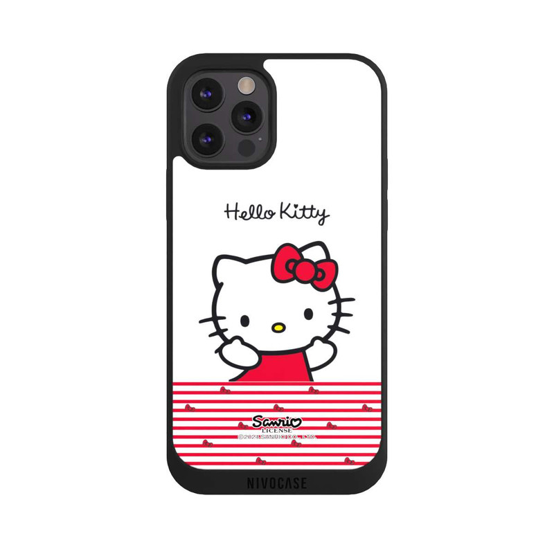 iPhone 12 Pro Max NIVOpure Hello Kitty Lines and Bows 