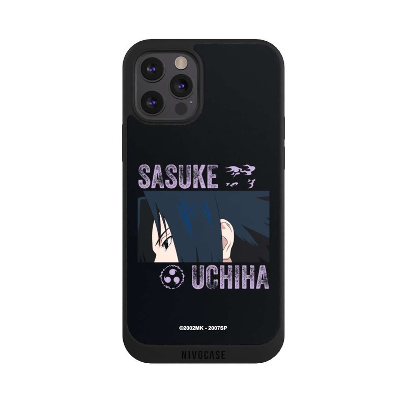 iPhone 12 Pro Max NIVOpure Sasuke Uchiha Gros plan