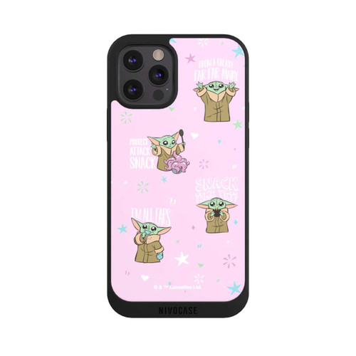 Apple iPhone 12 Pro Max NIVOpure Star Wars x Honeypuu Grogu Cute Pattern