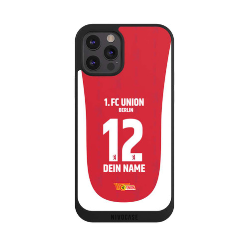 Apple iPhone 12 Pro Max NIVOpure Union Berlin Trikot Personalisierbar