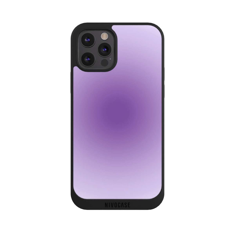 iPhone 12 Pro Max NIVOpure Cercle Aura Lila