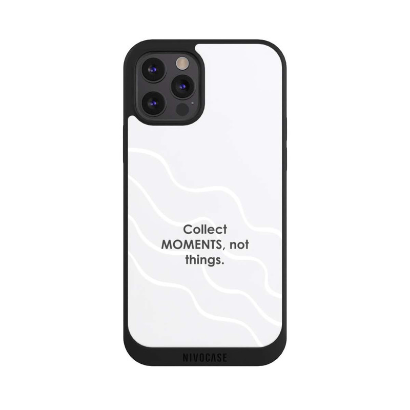 iPhone 12 Pro Max NIVOpure Collect Moments Not Things Grey