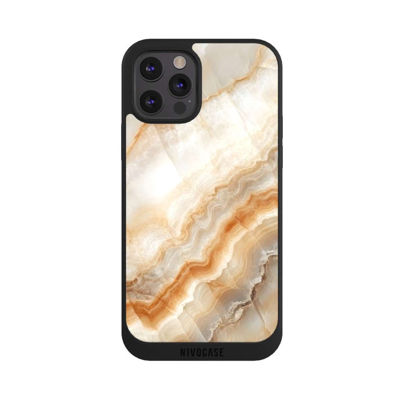 iPhone 12 Pro Max NIVOpure Marbre Miel