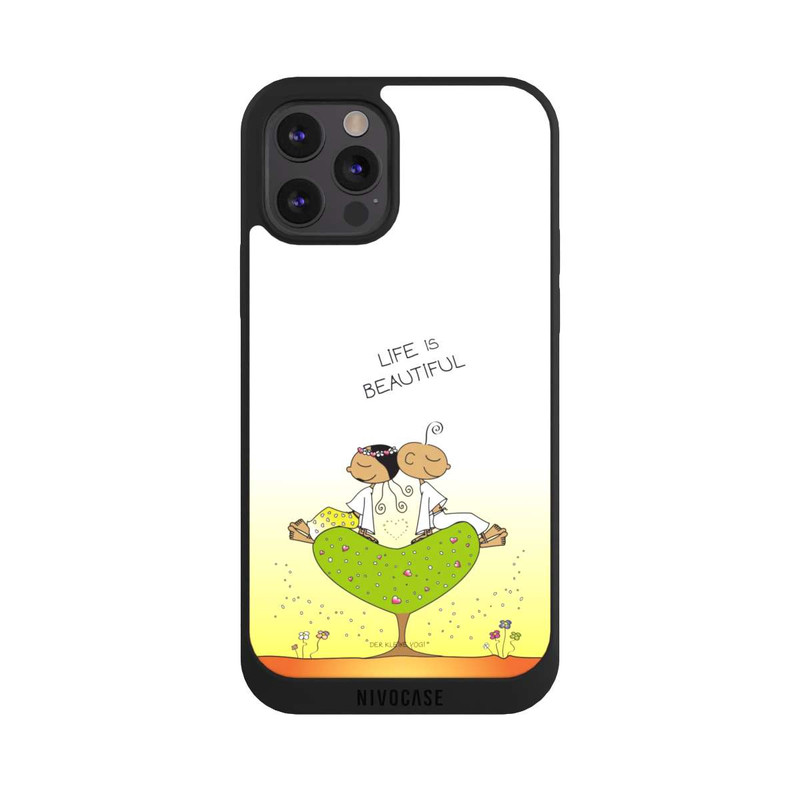 iPhone 12 Pro Max NIVOpure Life is Beautiful Meditation Der Kleine Yogi