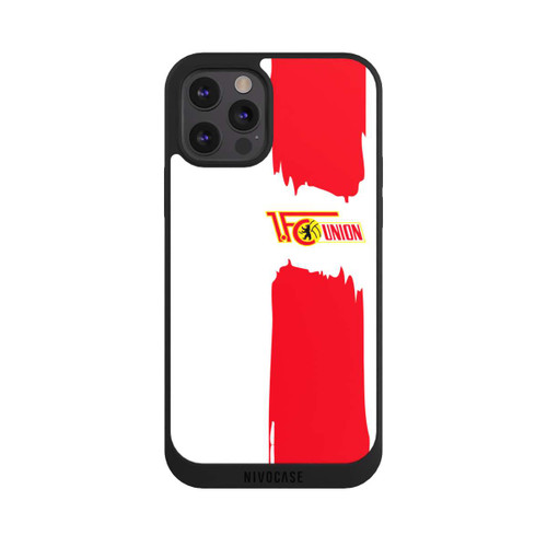 Apple iPhone 12 Pro Max NIVOpure 1. FC Union Berlin Logo Streifen