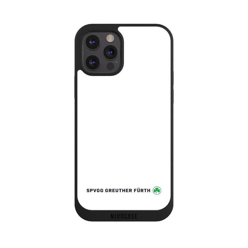 iPhone 12 Pro Max NIVOpure SPVGG GREUTHER FÜRTH Logo Horizontal weiß