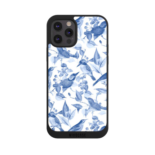 Apple iPhone 12 Pro Max NIVOpure Chinoiserie Blau