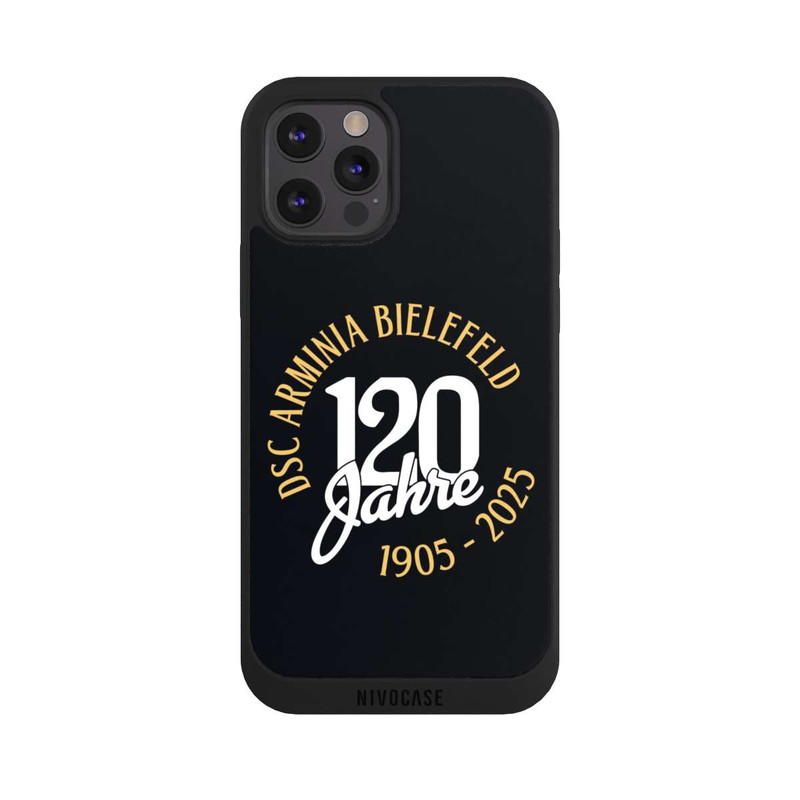iPhone 12 Pro Max NIVOpure Arminia Bielefeld 120 Jahre Schwarz