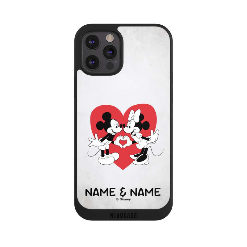 iPhone 12 Pro Max NIVOpure Minnie und Micky Personalisierbar