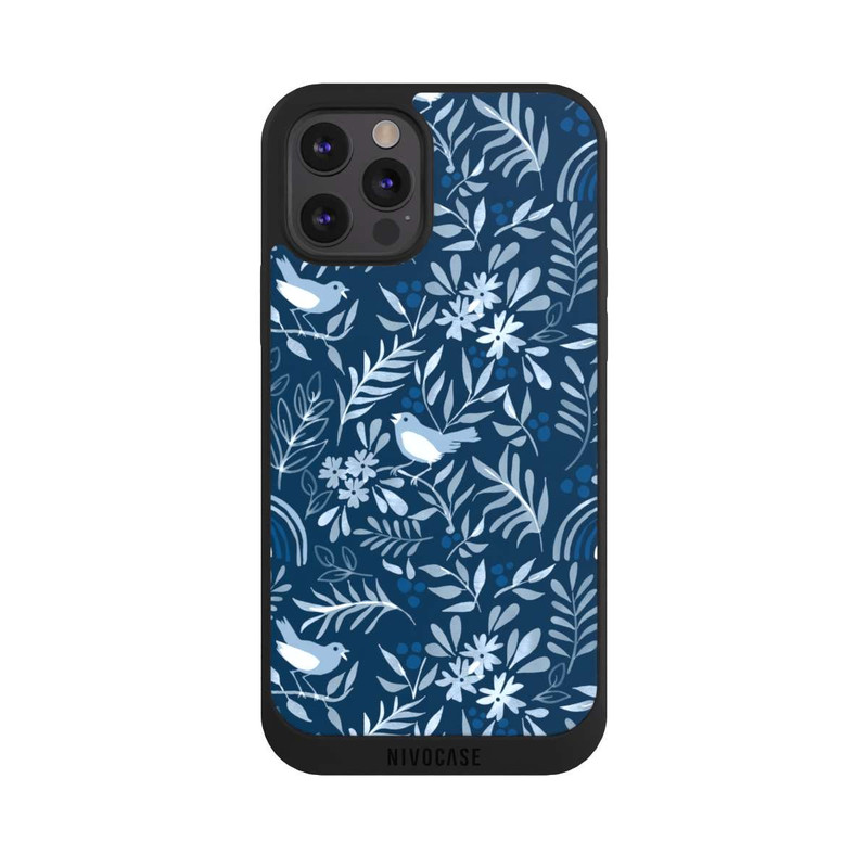 iPhone 12 Pro Max NIVOpure Classic Blue Pattern