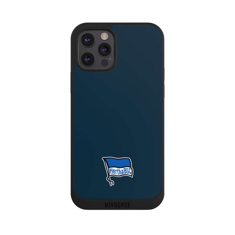 iPhone 12 Pro Max NIVOpure Hertha BSC Logo Dunkelblau