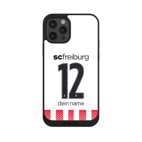 Apple iPhone 12 Pro Max NIVOpure SC Freiburg Trikot Personalisierbar 25-26