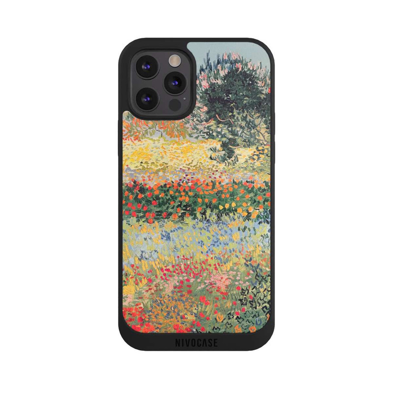iPhone 12 Pro Max NIVOpure Garden in Bloom, Arles, July 1888 by Vincent van Gogh