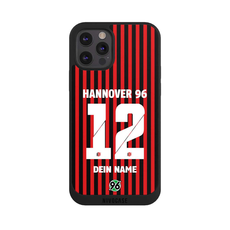 iPhone 12 Pro Max NIVOpure Hannover 96 Trikot Personalisierbar 25-26