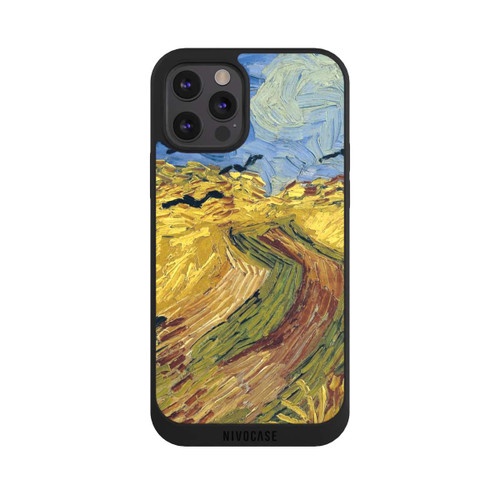 Apple iPhone 12 Pro Max NIVOpure Wheatfield with Crows by Vincent van Gogh