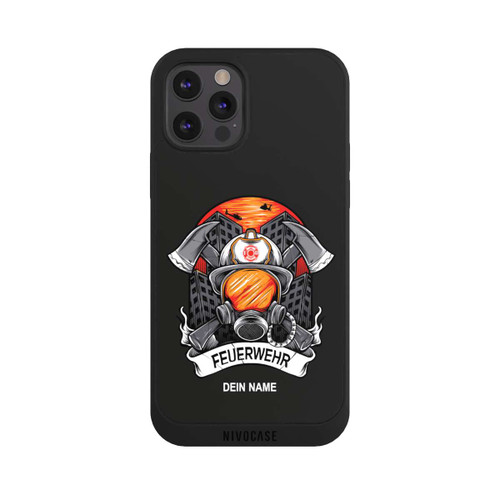 Apple iPhone 12 Pro Max NIVOpure Feuerwehr Atemschutz Personalisierbar