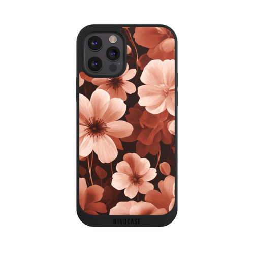 Apple iPhone 12 Pro Max NIVOpure Rote Negativblumen mit KI