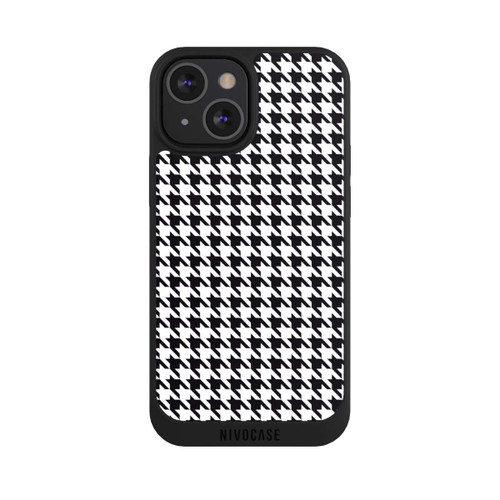 Apple iPhone 13 Mini NIVOpure Houndstooth black-white