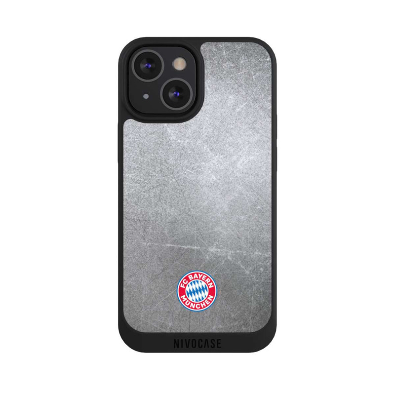 iPhone 13 Mini NIVOpure Classic FCB Logo - colorful on metal look