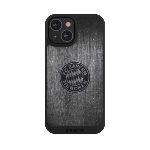 Apple iPhone 13 Mini NIVOpure Metal look FCB Logo plain