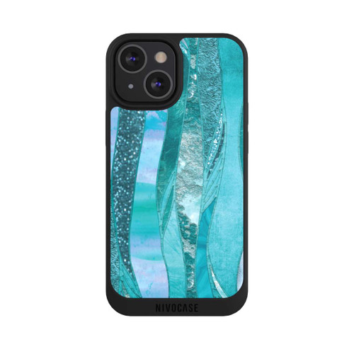 Apple iPhone 13 Mini NIVOpure Blue Glamour Glitter Look