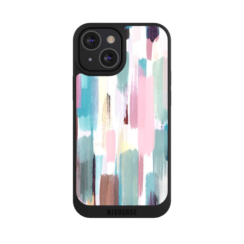 iPhone 13 Mini NIVOpure Abstract Brushstrokes Pastel Shades