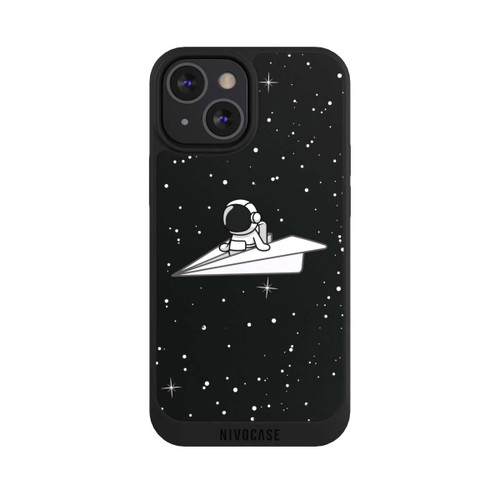 Apple iPhone 13 Mini NIVOpure Astronaut Paper Plane Comic