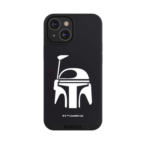 Apple iPhone 13 Mini NIVOpure Boba Fett Helmet Black
